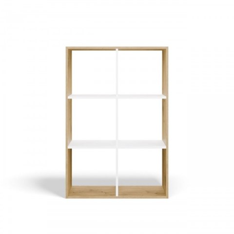 REGAŁ MALAX 2X3 ARTISAN/BIEL