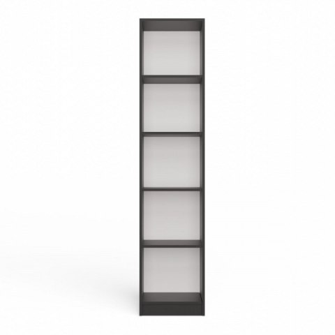 REGAŁ NA KSIĄŻKI 40 CM ANTRACYT