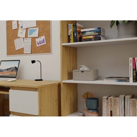 REGAŁ NA KSIĄŻKI 80 CM ARTISAN/BIEL