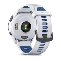 Zegarek Garmin Forerunner 265 46mm Black Bezel with Whitestone Case biało-niebieski