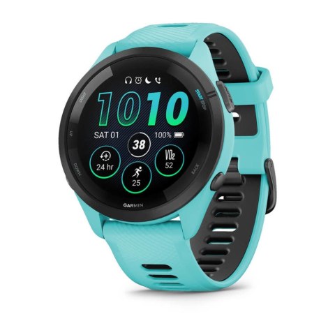 Zegarek sportowy Garmin Forerunner 265 AMOLED 46mm Błękitny