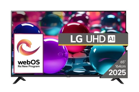 Telewizor LG 65UA73003LA LED 65" 4K Ultra HD WebOS Dolby Digital DVB-T2 Czarny