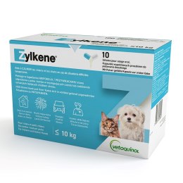 Vetoquinol Zylkene tabletki uspokajające dla psa i kota 75mg 10tab