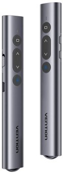 Bezprzewodowy wskaźnik do prezentacji Vention z zielonym laserem + przyciskami i wbudowanym akumulatorem