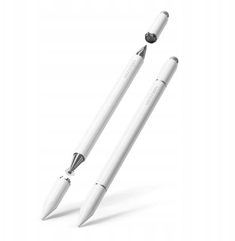 Magnetyczny rysik Vention 3 w 1 ze stopu aluminium biały