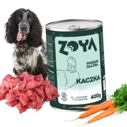 ZOYA Kaczka - puszka mokra karma dla psów 400g