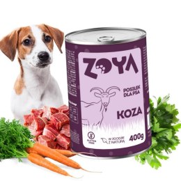 ZOYA Koza - puszka mokra karma dla psów 400g