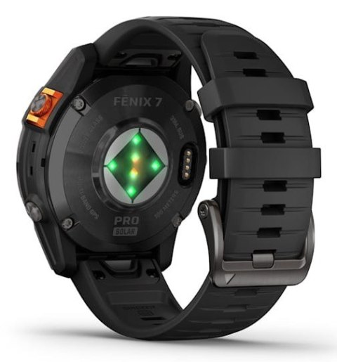 Zegarek sportowy Garmin Fenix 7 Pro Solar, czarny