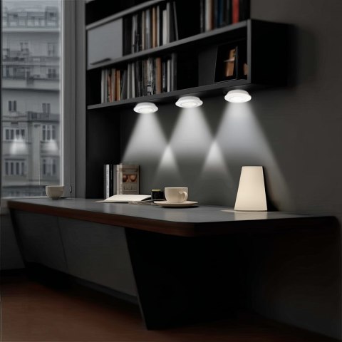 MACLEAN 6X LAMPKA LED NA BATERIE BEZPRZEWODOWA Z PILOTEM MCE165