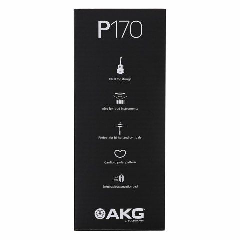 AKG P170 - Mikrofon pojemnościowy, instrumentalny
