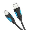 Kabel do drukarki USB-A do USB-B Vention 480Mbps 5m czarny