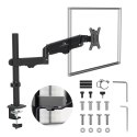MACLEAN UCHWYT NA MONITOR, SPRĘŻYNA GAZOWA, 17"-32", 2-10KG, CZARNY MC-135