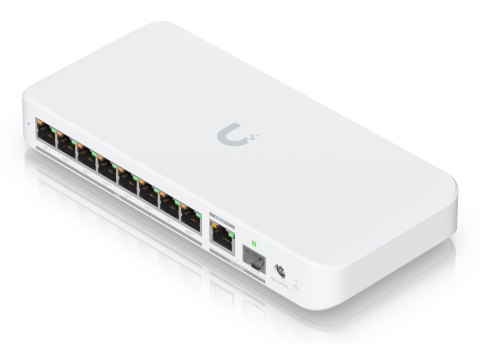 Switch Ubiquiti UniFi 9p PoE ( PoE++: 8;) Managed Multigigabit/10G (USW-Flex-2.5G-8-PoE-EU)