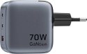 Ładowarka Vention 70W GaN PD 1x USB-A 2x USB-C czarna