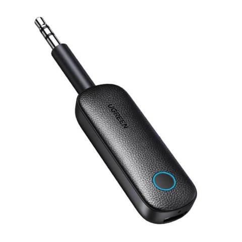 Ugreen odbiornik nadajnik bluetooth mini jack 3,5mm czarny (CM403)