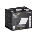 Projektor oprawa elewacyjna V-TAC 17W LED czujnik ruchu czarna IP65 VT-11020S 4000K 2520lm