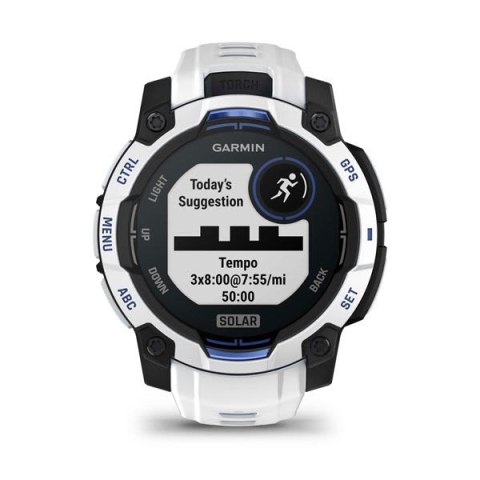 Smartwatch GARMIN Instinct 3 45mm SOLAR Whitestone