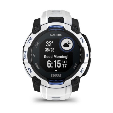 Smartwatch GARMIN Instinct 3 45mm SOLAR Whitestone