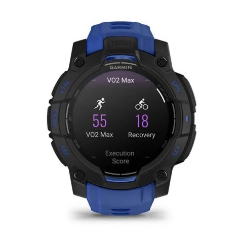 Smartwatch GARMIN Instinct 3 AMOLED 45mm Black/Bolt Blue
