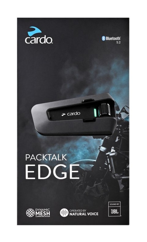 CARDO PACKTALK EDGE SINGLE Interkom motocyklowy