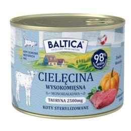 BALTICA SMAKI REGIONÓW Kot dorosły Cielęcina 185g