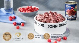 John Dog BERRY Adult dziczyzna z malinami 800g