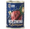 John Dog BERRY Adult wołowina z borówkami 400g