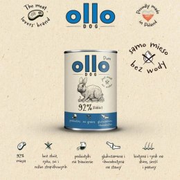 Ollo Pure Królik 400g