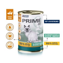PUPIL Prime bogata w kurczaka z kaczką 400 g