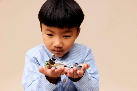 LEGO Star Wars 75436 Ścigacz Mandaloriana i Grogu