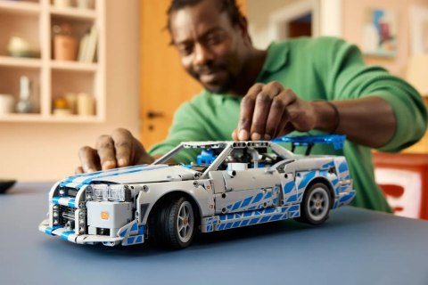 LEGO Technic 42210 Samochód Nissan Skyline GT-R (R34) z filmu Za szybcy, za wściekli (WYPRZEDAŻ)