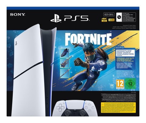 PlayStation 5 Slim Digital + Fortnite Rozkwitający Chaos