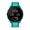 Zegarek sportowy Garmin Forerunner 165 Music AMOLED 43mm Turquoise Aqua